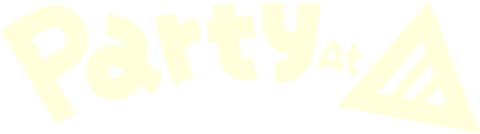 PartyAt の横組みロゴ（白）